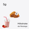 mini tabaco de milkshake de morango golden virginia tabacaria fifth street company