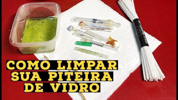 como-limpar-piteiras-de-vidro