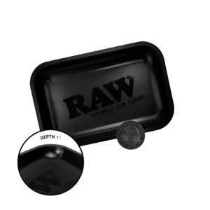 bandeja raw black matte